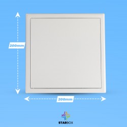 Trappe acier 20×20 cm –...