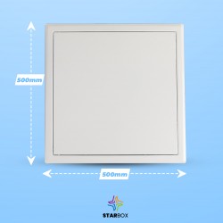 Trappe acier 50×50 cm –...