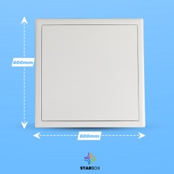 Trappe acier 60×60 cm –...