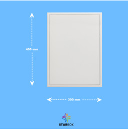 Trappe acier 30×40 cm –...